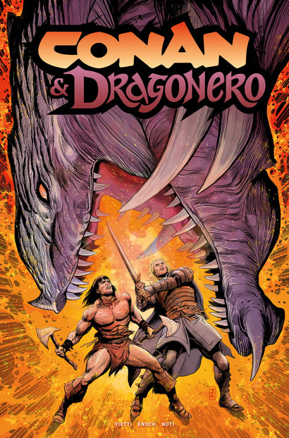 CONAN AND DRAGONERO #4 CVR A PATCH ZIRCHER