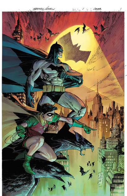 BATMAN & ROBIN YEAR ONE DYNAMIC DUOS #1 CVR B MARC SILVESTRI CARD STOCK VAR