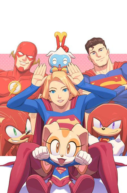DC X SONIC THE HEDGEHOG METAL LEGION #4 CVR B MIN HO KIM CARD STOCK VAR