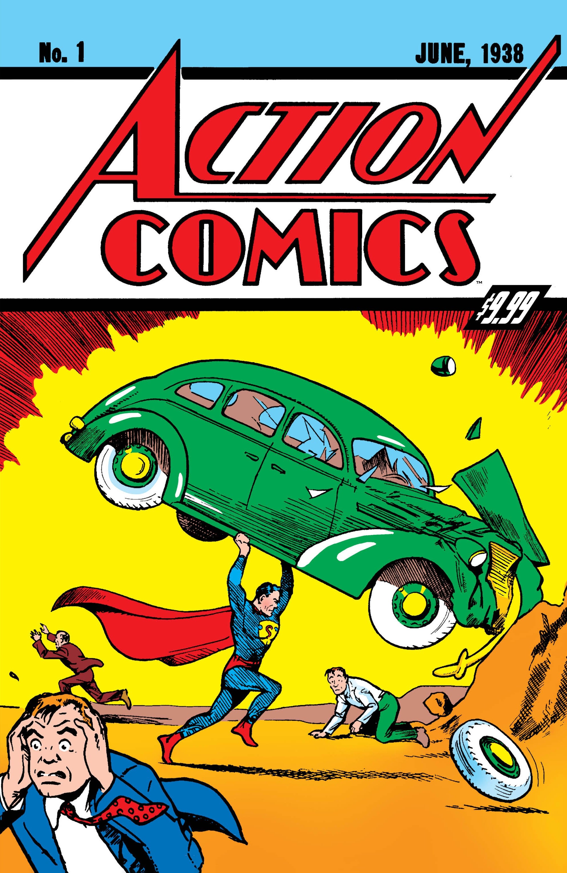ACTION COMICS #1 FACSIMILE EDITION CVR C JOE SHUSTER FOIL VAR (2026)