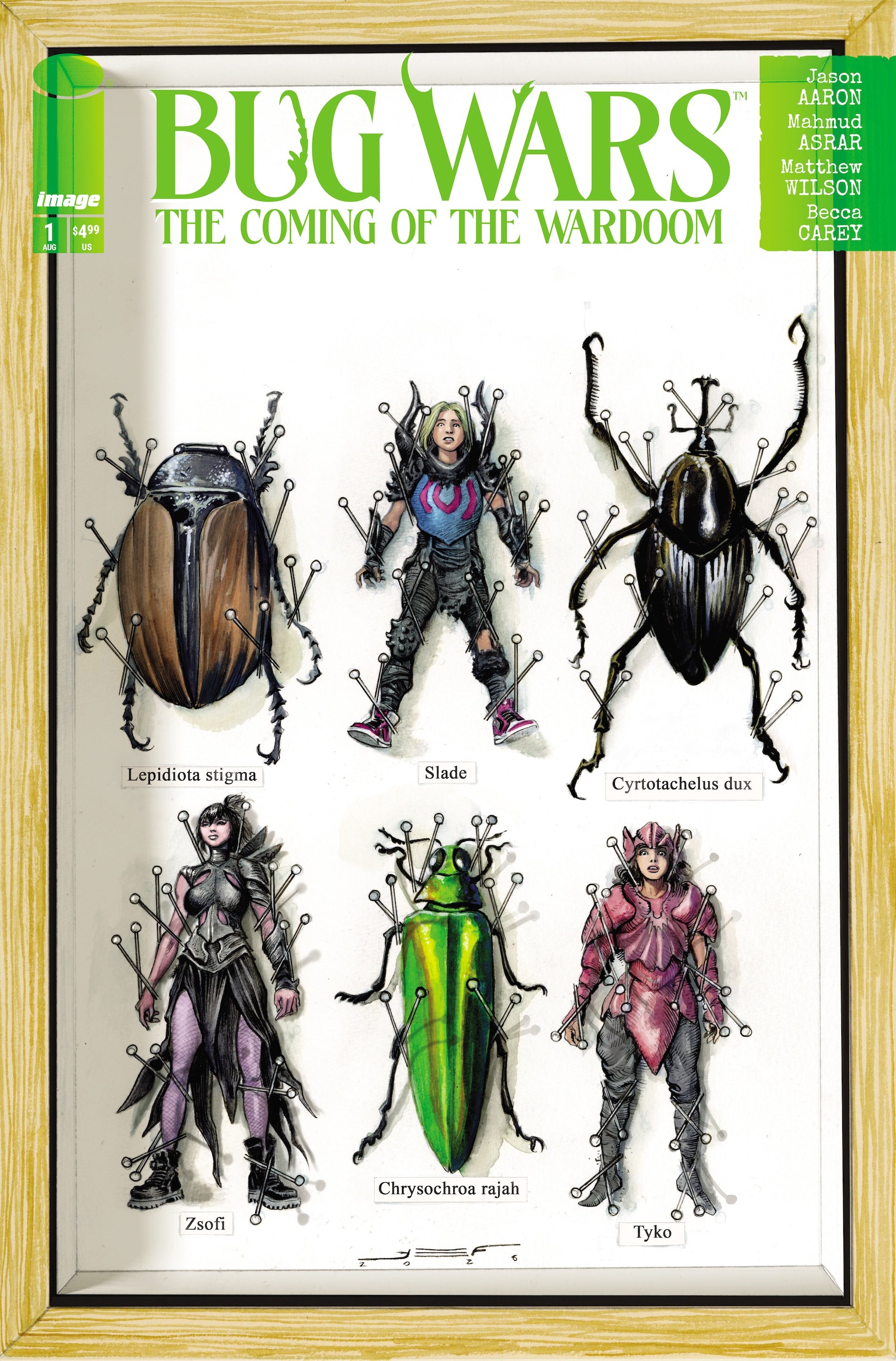 BUG WARS THE COMING OF THE WARDOOM #1 CVR C JUAN FERREYRA VAR