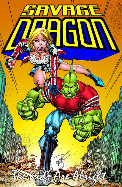 SAVAGE DRAGON KIDS ARE ALRIGHT TRADE PAPERBACK