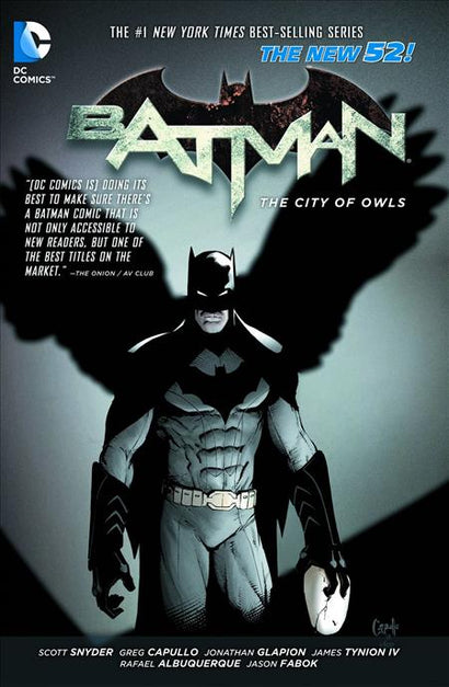BATMAN TRADE PAPERBACK VOL 02 THE CITY OF OWLS (N52)
