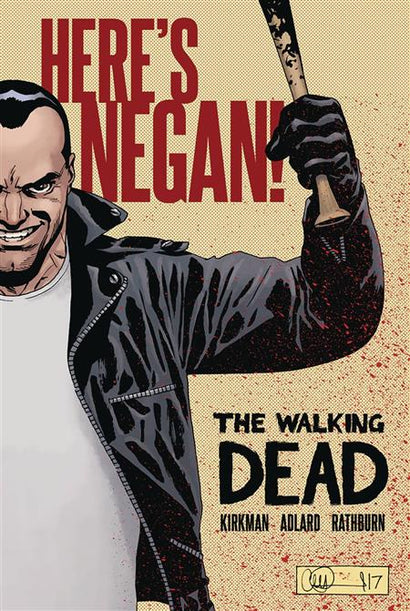 WALKING DEAD HERES NEGAN HARDCOVER