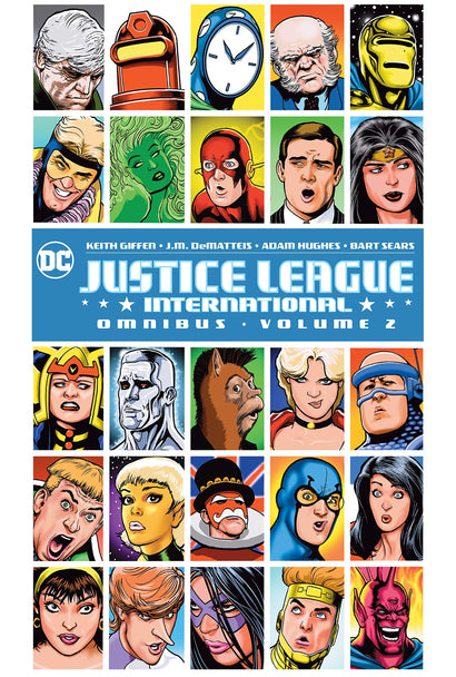 JUSTICE LEAGUE INTERNATIONAL OMNIBUS HARDCOVER VOL 02