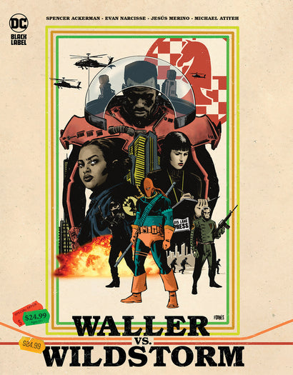 WALLER VS WILDSTORM HARDCOVER 