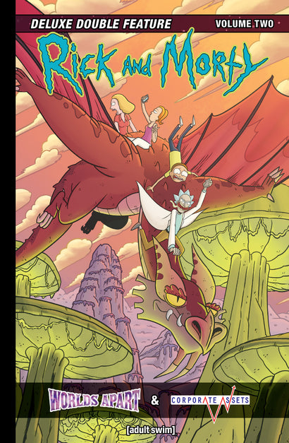 RICK AND MORTY DELUXE DOUBLE FEATURE VOL 2 HARDCOVER