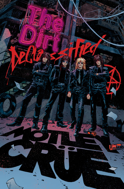 MOTLEY CRUE THE DIRT DECLASSIFIED HARDCOVER