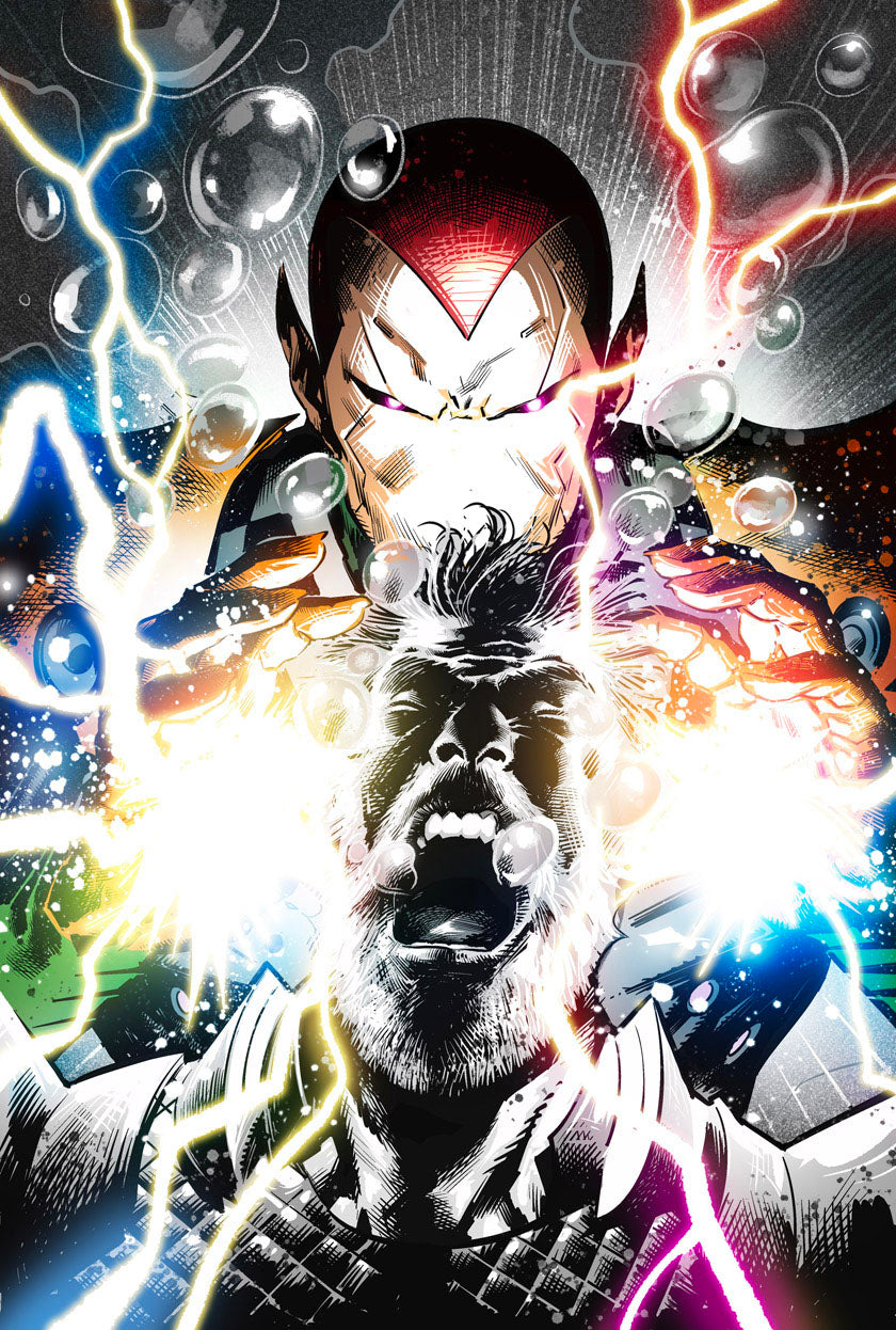 ABSOLUTE POWER #3 COVER I TREVOR HAIRSINE RAISED UV FOIL VARIANT