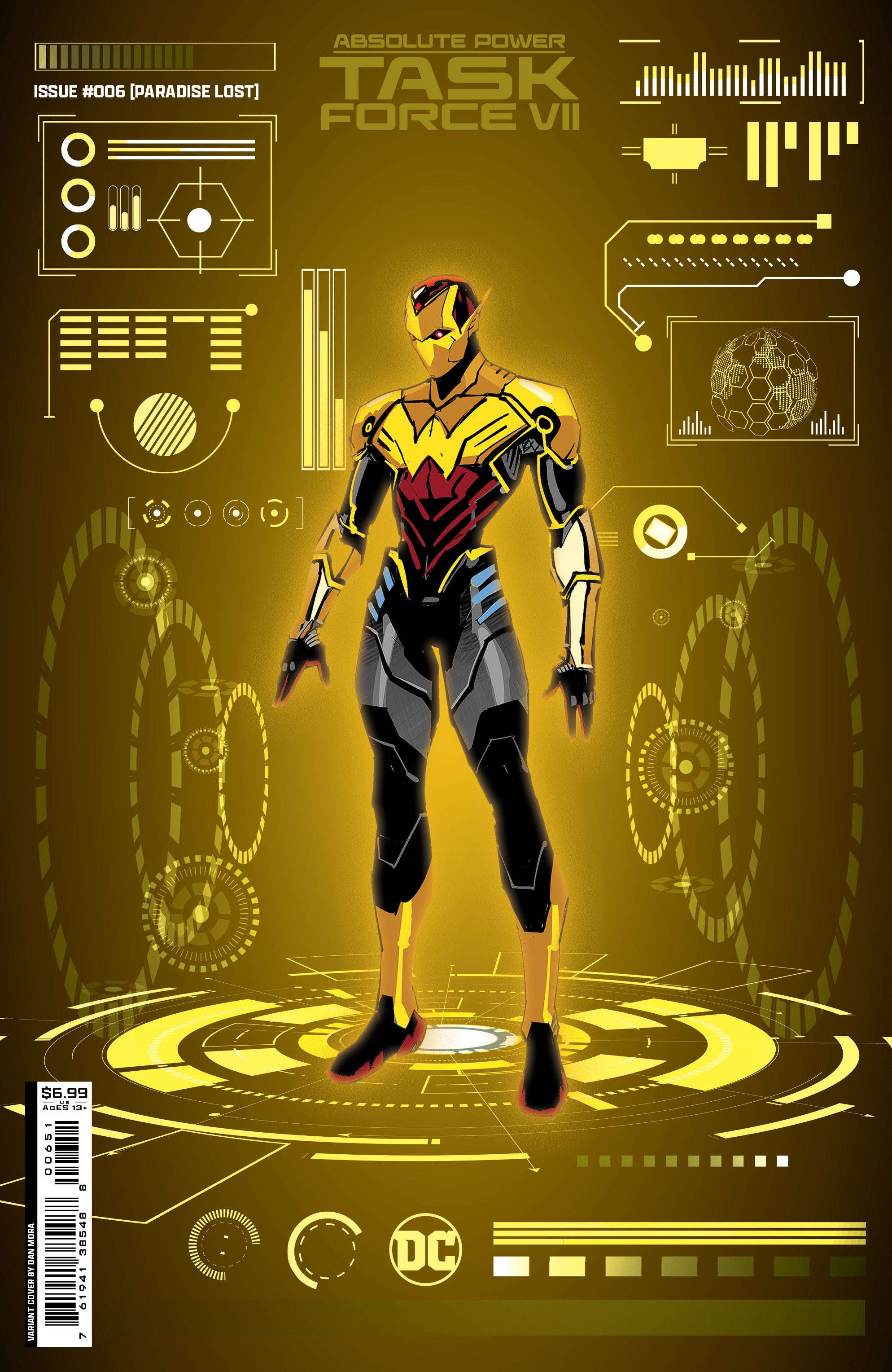 ABSOLUTE POWER TASK FORCE VII #6 COVER F DAN MORA FOIL VARIANT