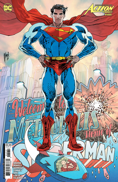 ACTION COMICS #1069 COVER C GUILLEM MARCH CARD STOCK VARIANT