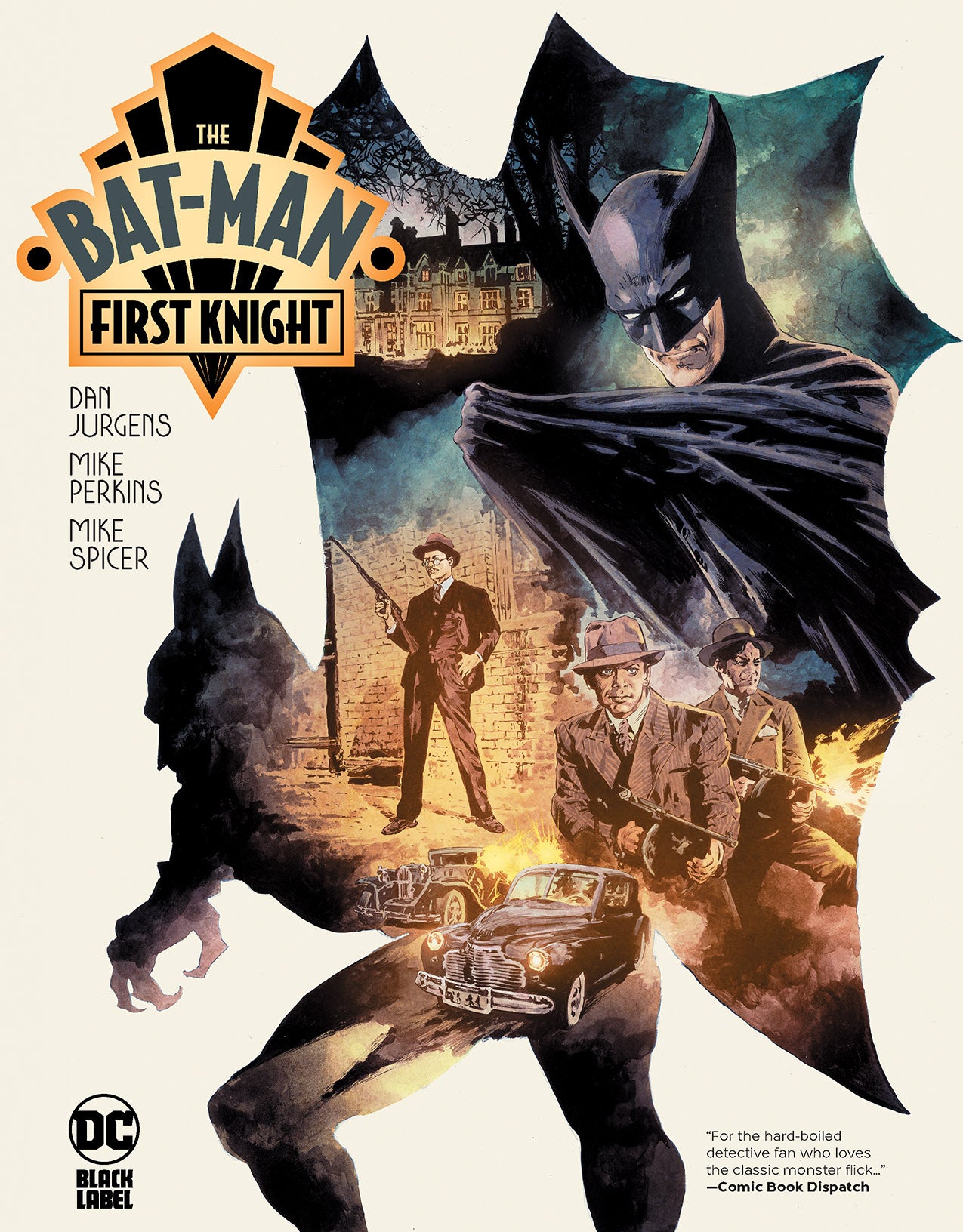 THE BAT-MAN FIRST KNIGHT HARDCOVER 