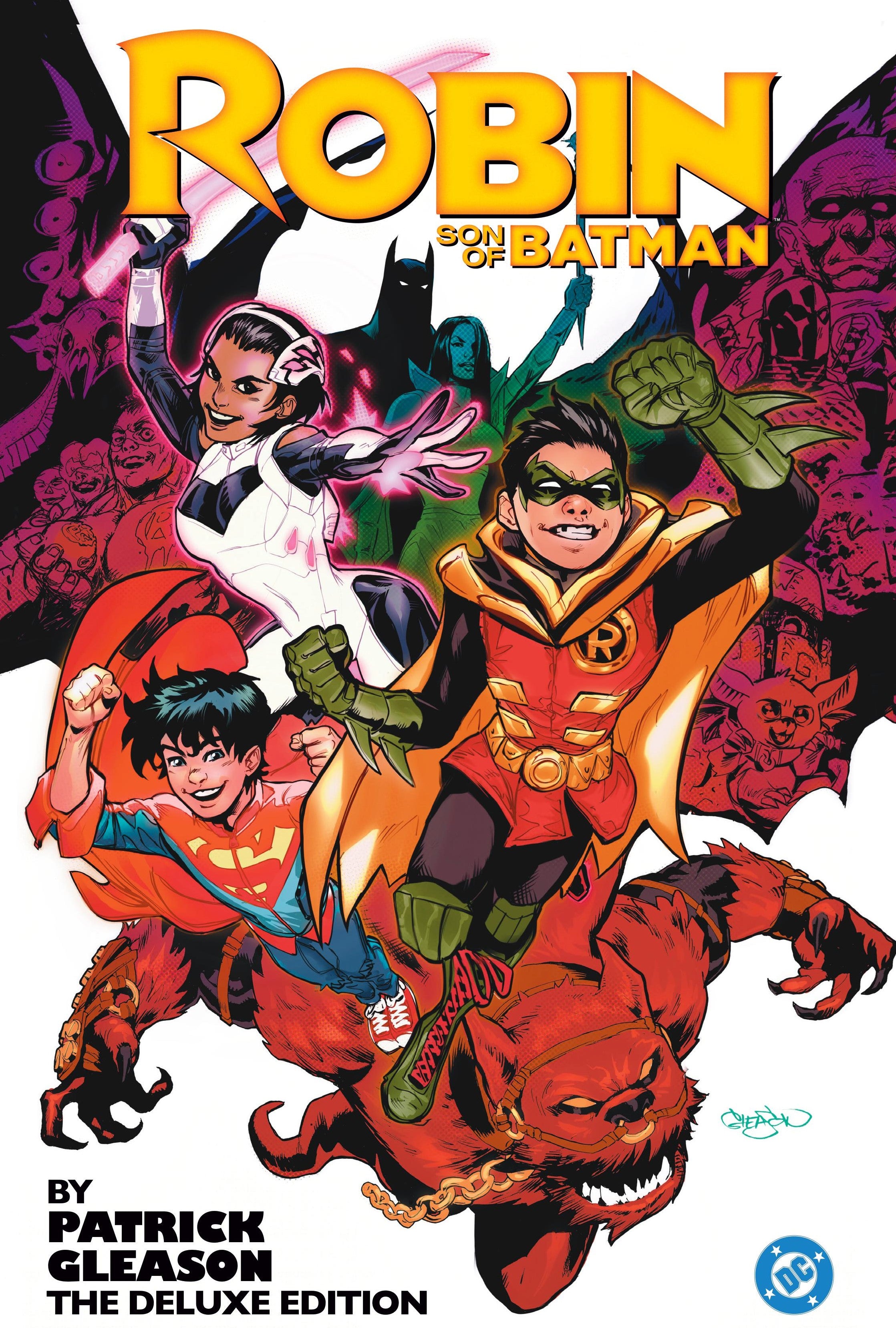 ROBIN SON OF BATMAN BY PATRICK GLEASON THE DELUXE EDITION HARDCOVER