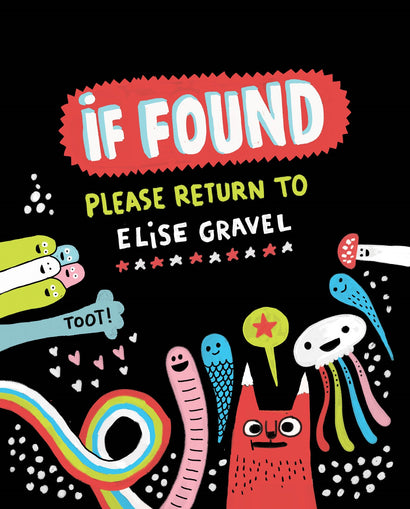 IF FOUND PLEASE RETURN TO ELISE GRAVEL HARDCOVER