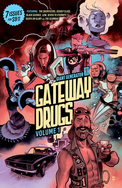 GIANT GENERATOR FIRST ISSUE SAMPLER TRADE PAPERBACK VOL 01 GATEWAY DRUGS 