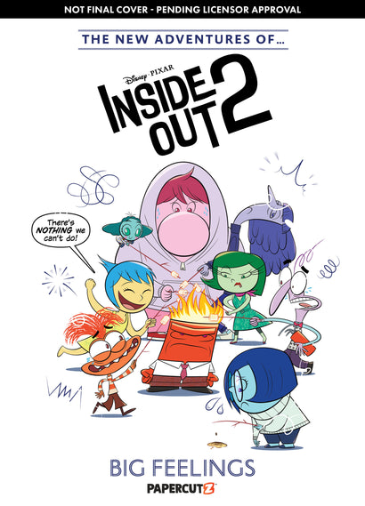 NEW ADVENTURES OF DISNEY & PIXAR INSIDE OUT 2 HARDCOVER VOL 1 BIG FEELINGS
