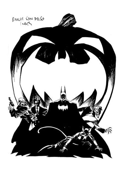BATMAN DAY 2024 - BATMAN THE LONG HALLOWEEN DELUXE EDITION HARDCOVER VARIANT DUST JACKET