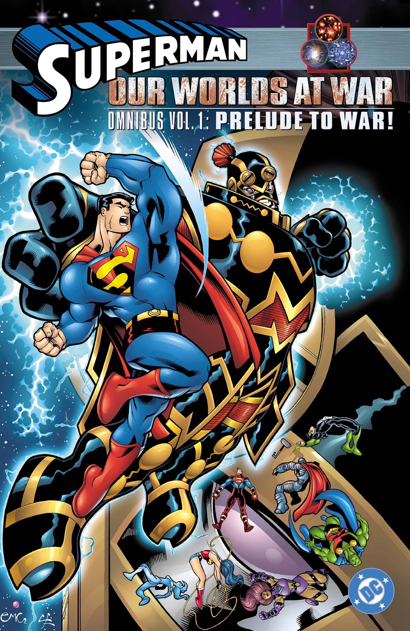 SUPERMAN OUR WORLDS AT WAR OMNIBUS HARDCOVER VOL 01 PRELUDE TO WAR