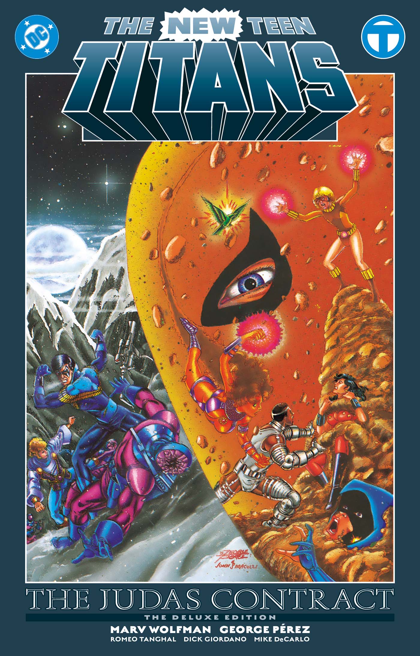 NEW TEEN TITANS THE JUDAS CONTRACT DELUXE EDITION HARDCOVER (2025 EDITION)