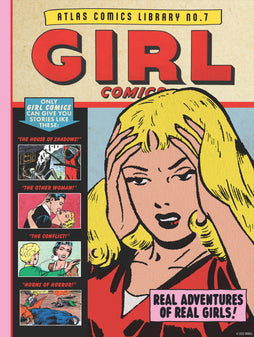 ATLAS COMICS LIBRARY HC NO 07 GIRL COMICS