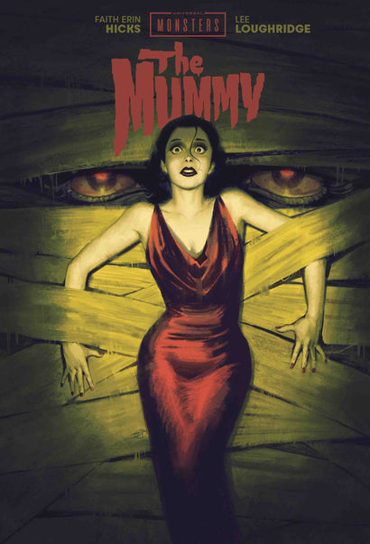 UNIVERSAL MONSTERS THE MUMMY HARDCOVER DIRECT MARKET EXCLUSIVE DAVID TALASKI CVR