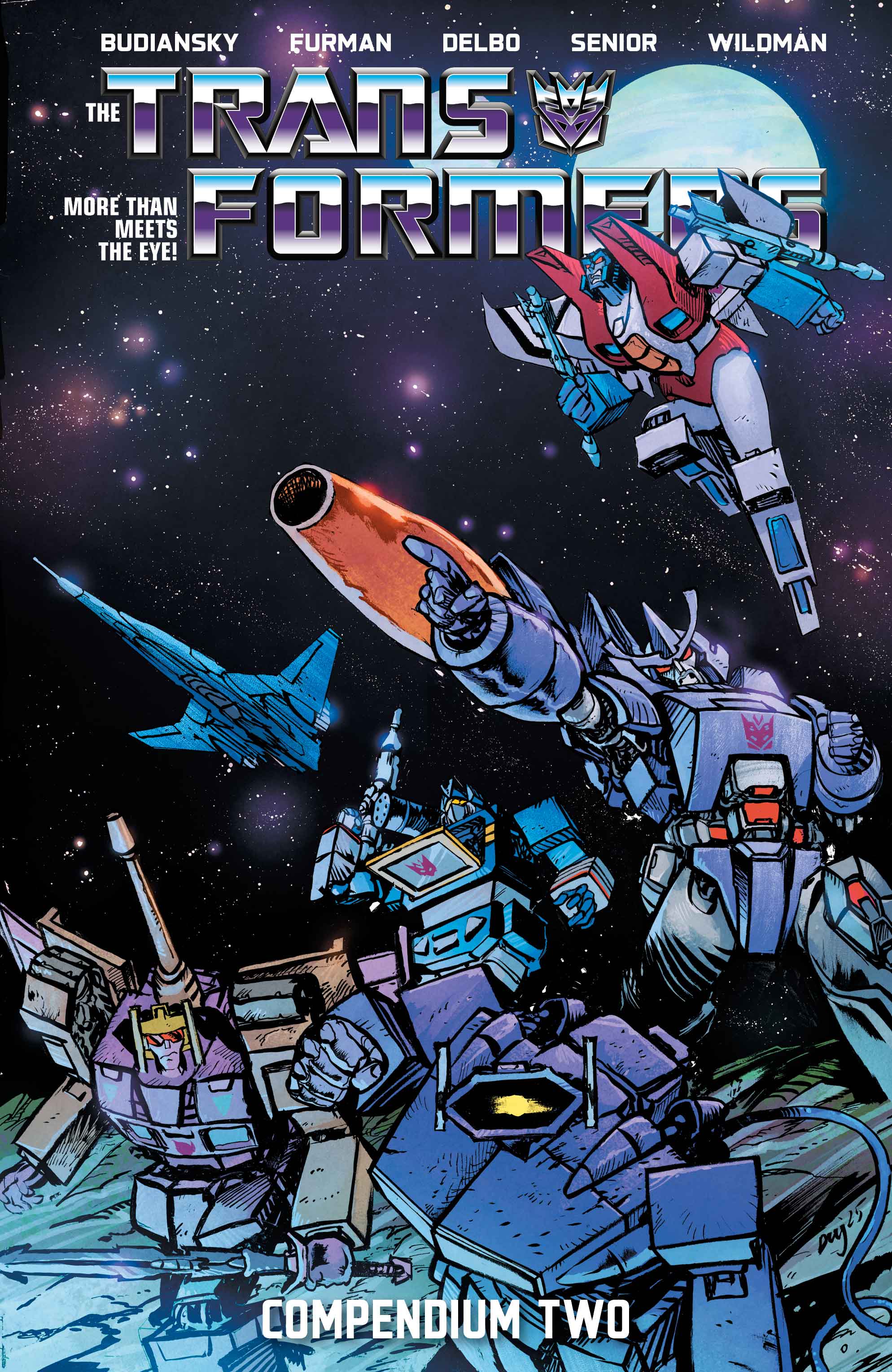 TRANSFORMERS COMPENDIUM TRADE PAPERBACK BOOK 2 DANIEL WARREN JOHNSON & MIKE SPICER CVR