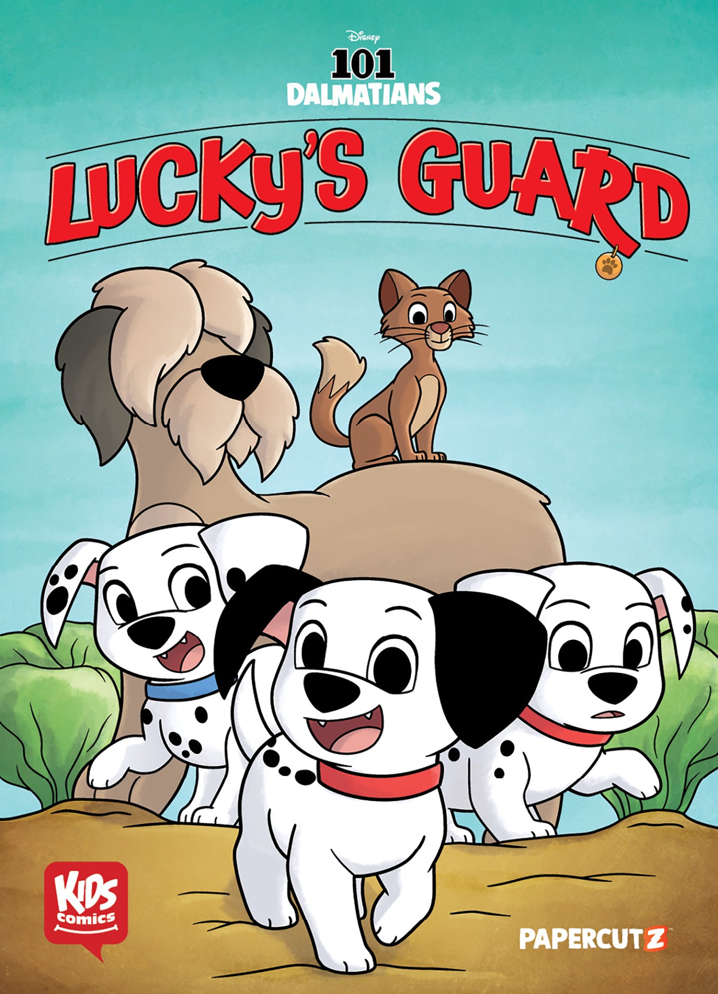 DISNEY KIDS COMICS 101 DALMATIANS LUCKYS GUARD HARDCOVER