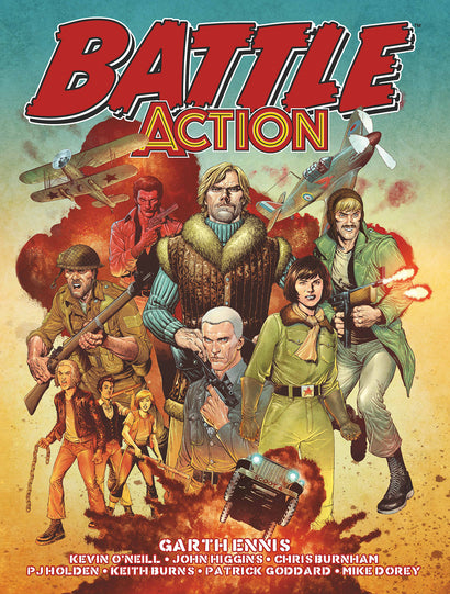 BATTLE ACTION HARDCOVER VOL 01