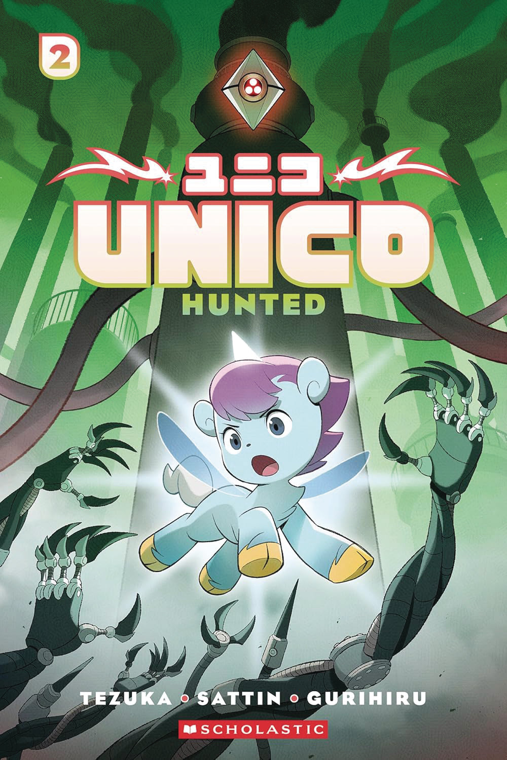 UNICO TRADE PAPERBACK VOL 02 HUNTED AN ORIGINAL MANGA