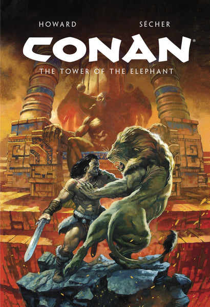 CONAN ILLUSTRATED THE TOWER OF THE ELEPHANT HARDCOVER 