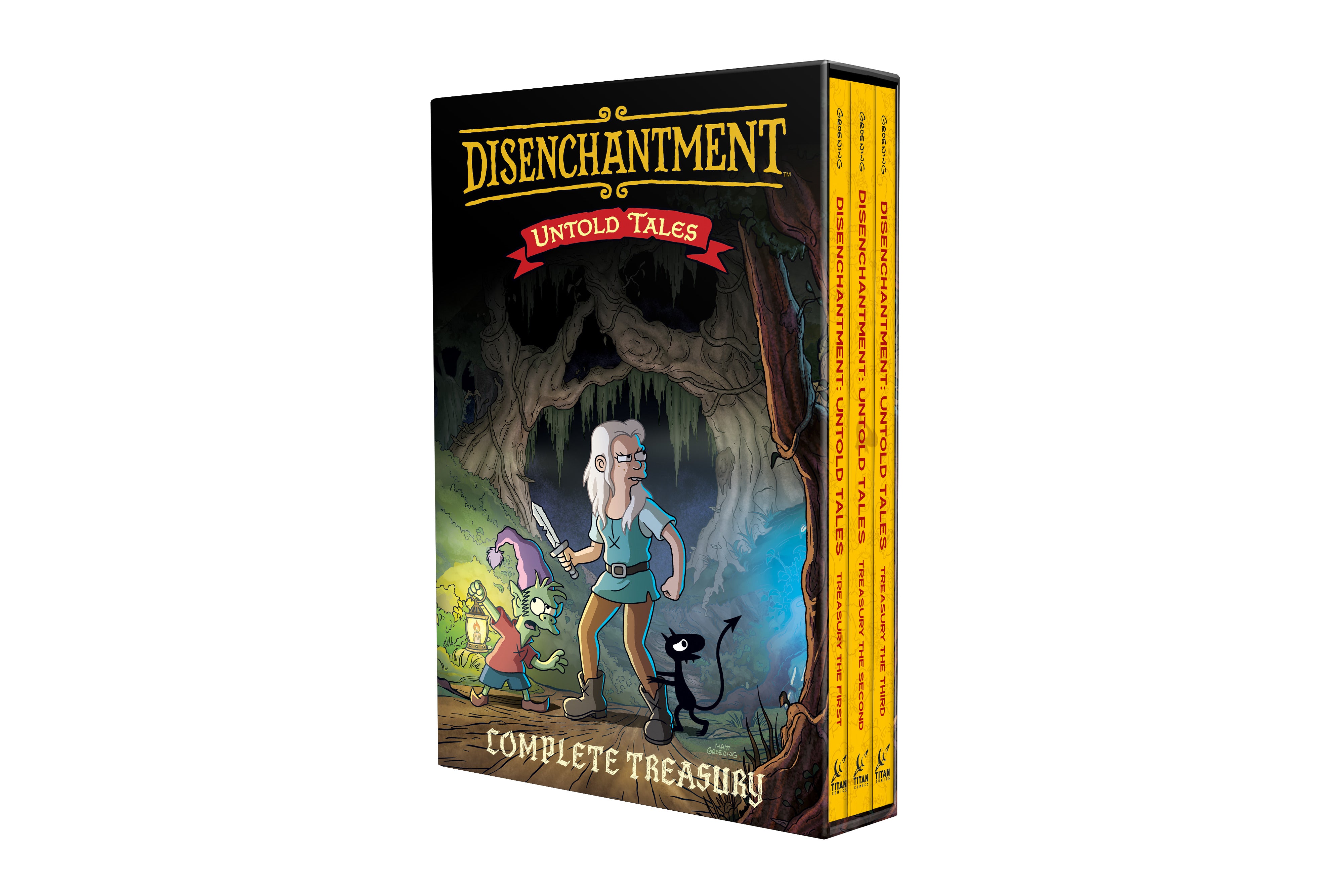 DISENCHANTMENT HARDCOVER VOL 01-03 SLIPCASE SET