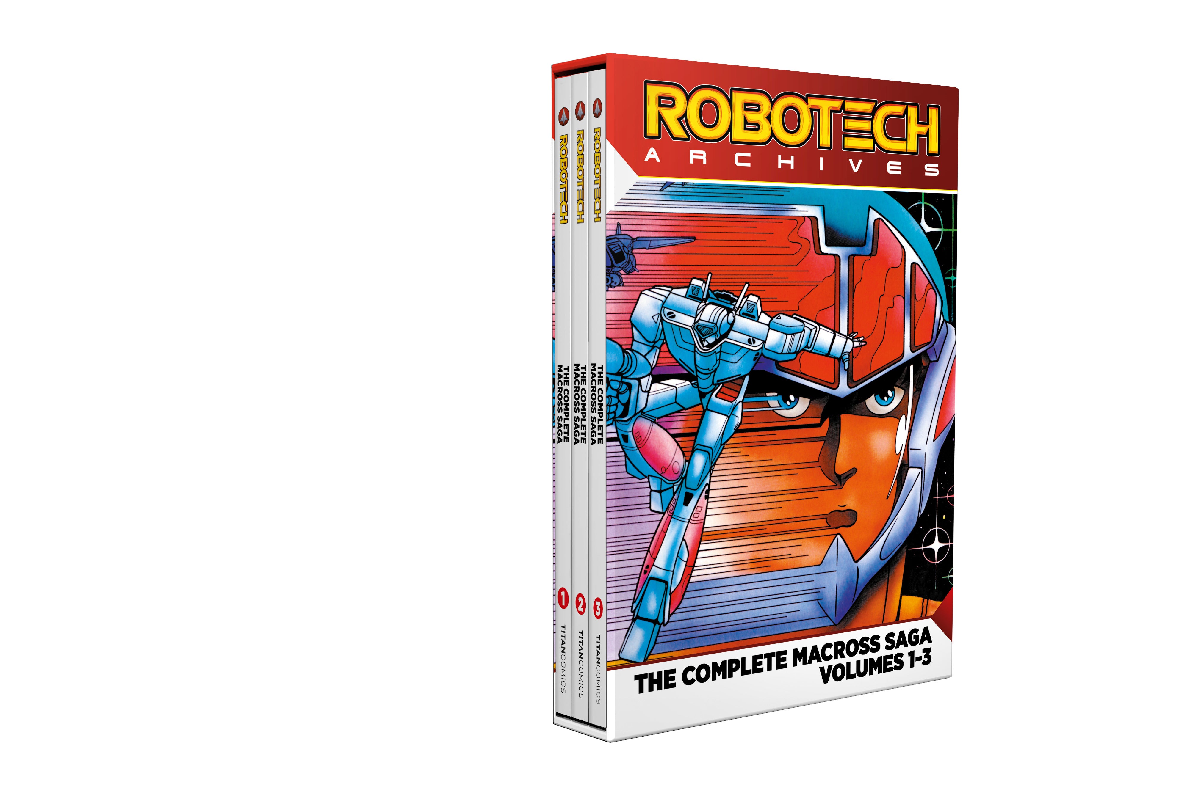 ROBOTECH THE COMPLETE MACROSS SAGA TRADE PAPERBACK SLIPCASE SET
