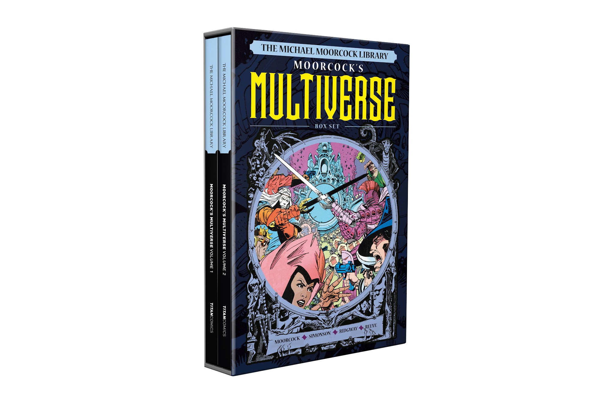 MICHAEL MOORCOCK LIBRARY THE MULTIVERSE HARDCOVER SLIPCASE SET