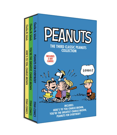 PEANUTS THE THIRD CLASSIC PEANUTS COLLECTION TRADE PAPERBACK SLIPCASE SET