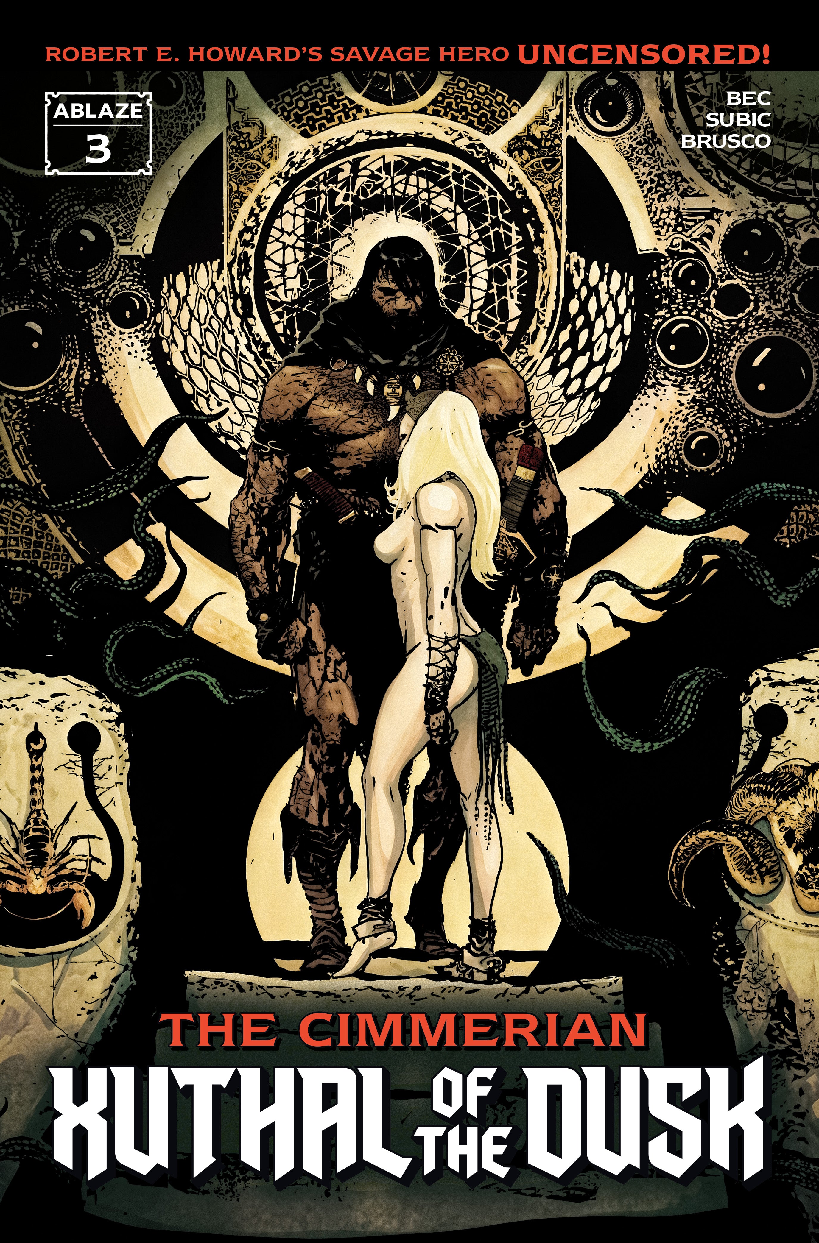 CIMMERIAN XUTHAL OF THE DUSK #3 CVR B STEVAN SUBIC VAR