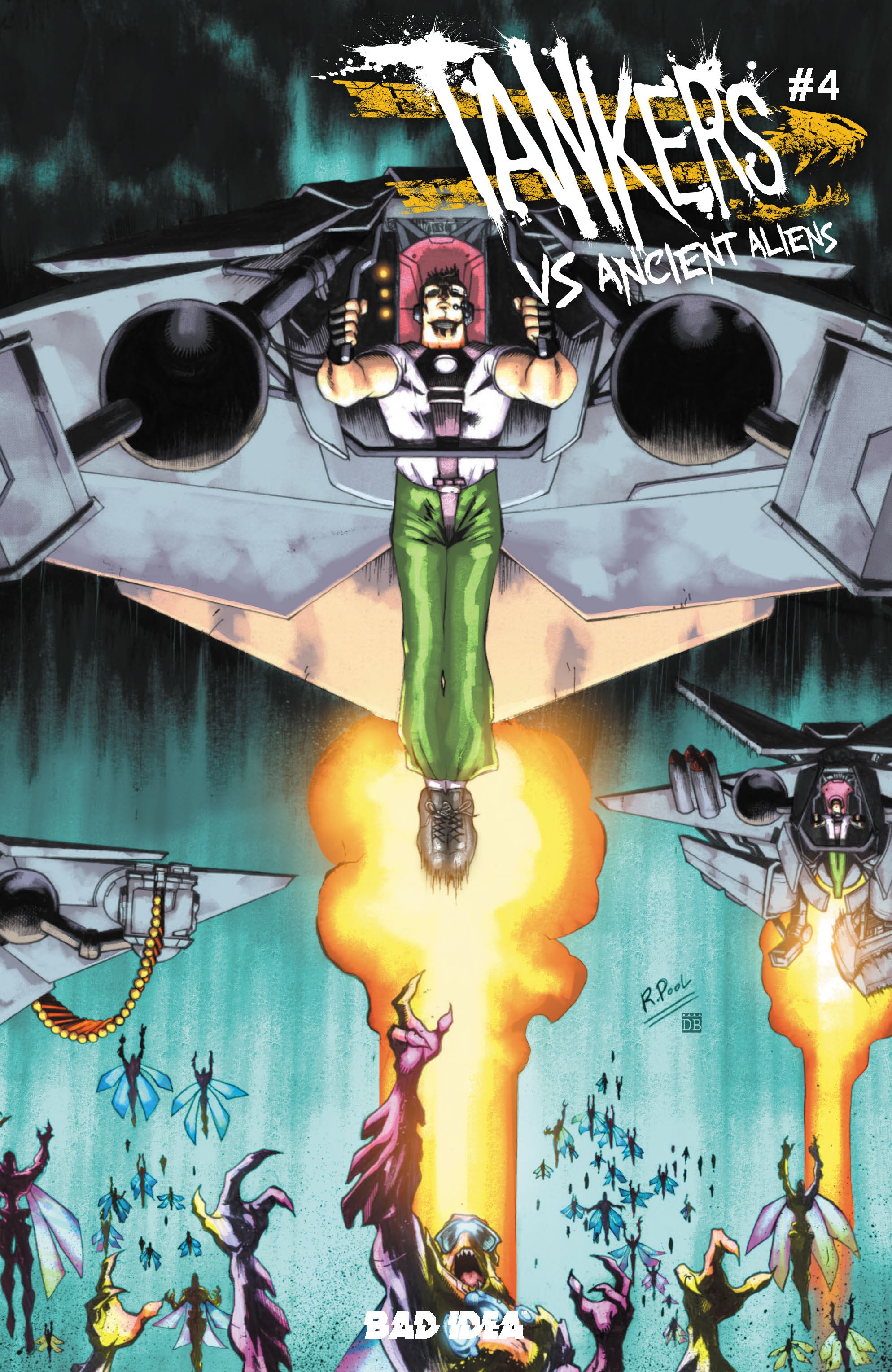 TANKERS VS ANCIENT ALIENS #4 CVR A RAPHAEL POOL 
