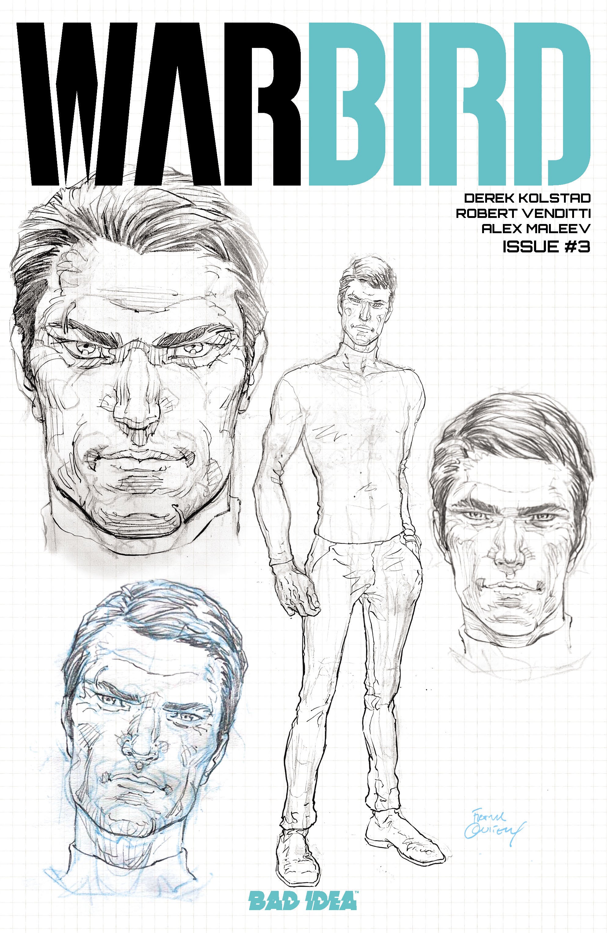 WARBIRD #3 CVR C FRANK QUITELY DESIGN VAR