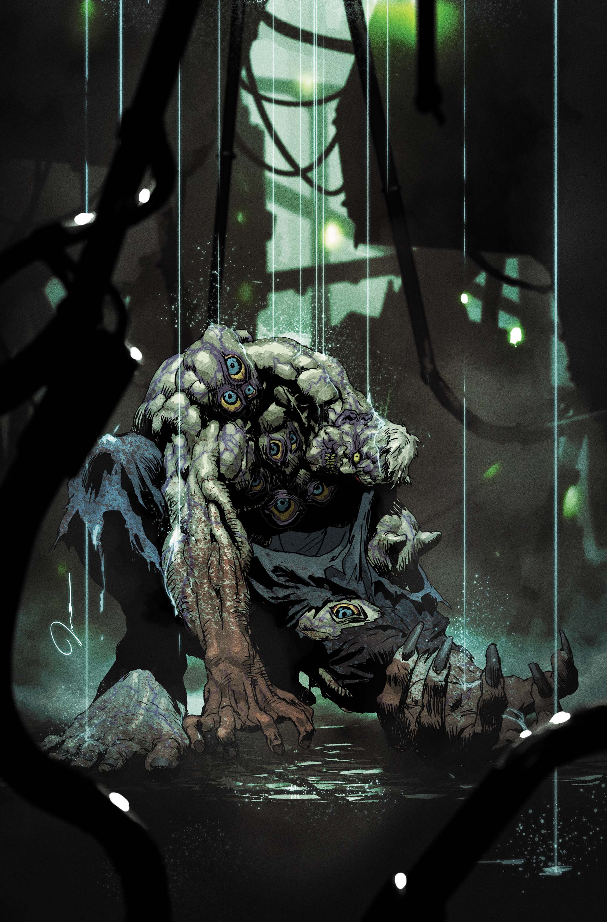 ABSOLUTE GREEN ARROW #5 CVR B GERALD PAREL CARD STOCK VAR