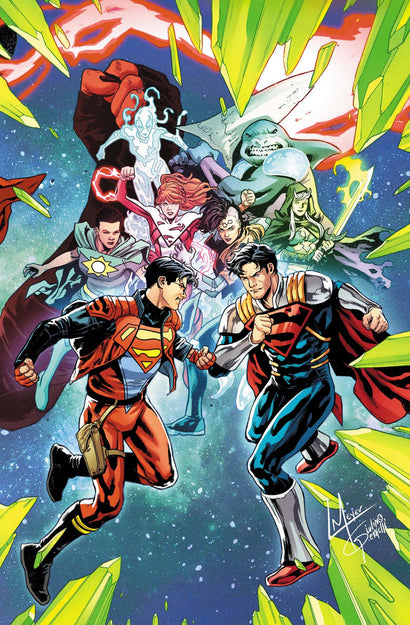 SUPERMAN #42 CVR A LUCAS MEYER CONNECTING (KINGDOM OF ZOD)