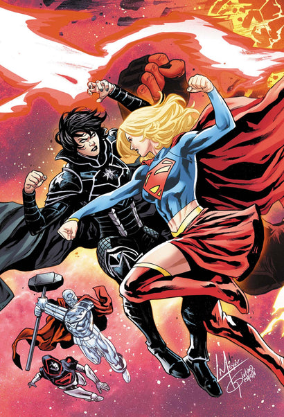 SUPERGIRL #17 CVR A LUCAS MEYER CONNECTING (KINGDOM OF ZOD)