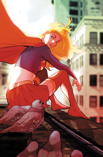 SUPERGIRL #17 CVR B KARL KERSCHL CARD STOCK VAR (KINGDOM OF ZOD)