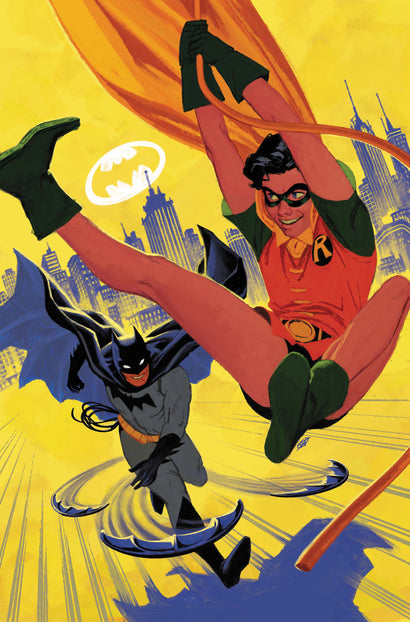 BATMAN & ROBIN YEAR ONE DYNAMIC DUOS #2 CVR B DAVID TALASKI CARD STOCK VAR