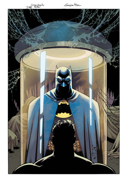 BATMAN & ROBIN YEAR ONE DYNAMIC DUOS #2 CVR E GREG CAPULLO & SANDRA HOPE DARK KNIGHT RETURNS 40TH ANNIVERSARY CARD STOCK VAR