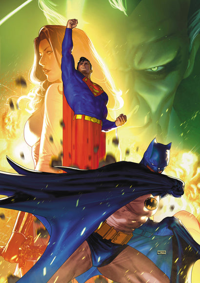 BATMAN SUPERMAN WORLDS FINEST #55 CVR B TAURIN CLARKE CARD STOCK VAR