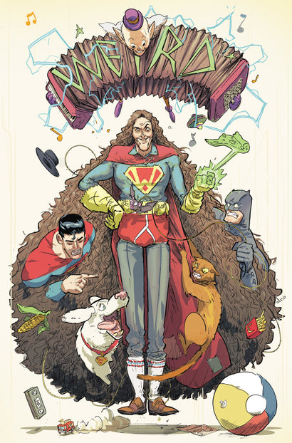 BATMAN SUPERMAN WEIRD AL WORLDS WEIRDEST #1 (ONE SHOT) CVR C RILEY ROSSMO CARD STOCK VAR