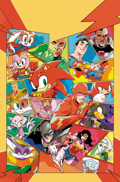 DC X SONIC THE HEDGEHOG METAL LEGION #5 CVR A PABLO M COLLAR