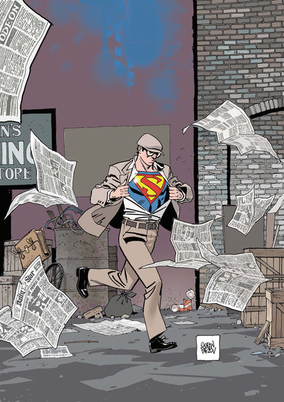 SUPERMAN THE STRANGER #1 CVR C GORAN PARLOV CARD STOCK VAR