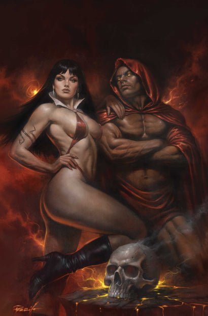 VAMPIRELLA #6 CVR F LUCIO PARRILLO METAL PREMIUM VAR