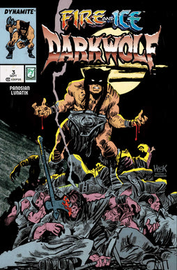 FIRE AND ICE DARKWOLF #3 CVR K ROBERT HACK VAR
