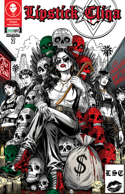 LIPSTICK CLIQA DELUXE EDITION #2 CVR A J SELIN TAKE THE THRONE